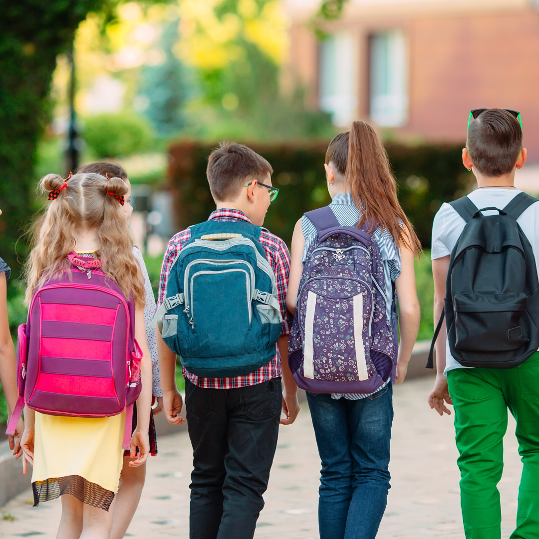 Dressing Atlanta's Students - Kids in school walking to class 1