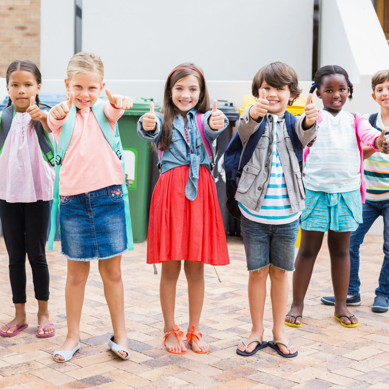 Dressing Atlanta's Students - Kids in school 1